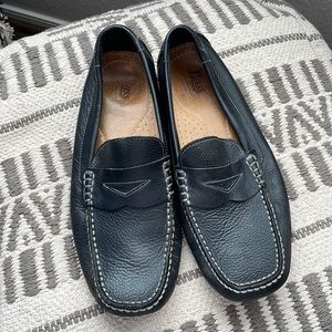 G.H Bass & Co Mens Monte Driver Penny Loafers Men’s Size 11 In Black